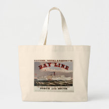 Bay Line - The Great Through Line Tote Bag