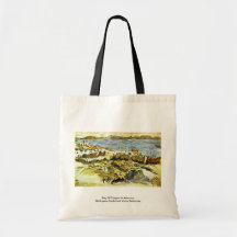 Bay Of Tangier In Morocco Bag