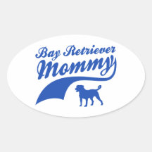 Bay retriever  Mommy Sticker