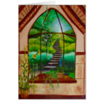 Bay Window Greeting Cards