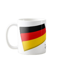 Bayern, Germany Flag Tiles Coffee Mugs