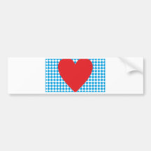 Bayern Herz heart Bavaria Auto Sticker
