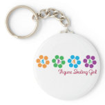 Bayflower Figure Skating Key Chains