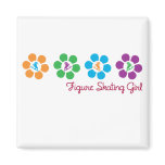 Bayflower Figure Skating Refrigerator Magnet
