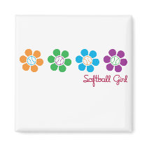 Bayflower Softball Magnets