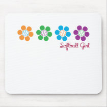 Bayflower Softball Mouse Pads