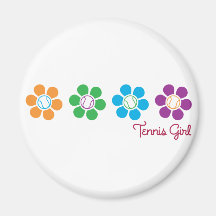 Bayflower Tennis Magnets