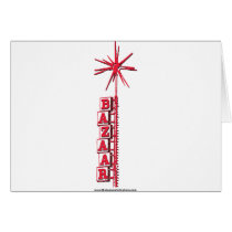 Bazaar "Sputnik" Logo Card