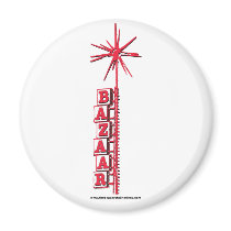 Bazaar "Sputnik" Logo Magnet
