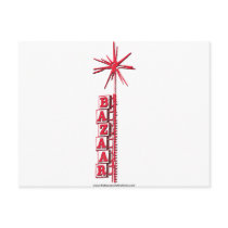 Bazaar "Sputnik" Logo Post Cards