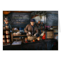 Bazaar - We sell tomato sauce Card