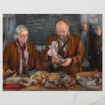 Bazar - nous vendons les champignons frais prospectus en couleur