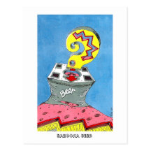 Bazooka Beer Post Cards