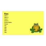 BB- Funny Frog Business Cards