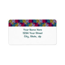 BbParade Assembled Brights Address Labels