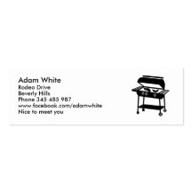 BBQ - Barbecue Business Card Templates