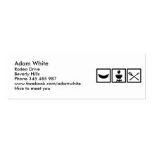 BBQ - Barbecue Gear Business Card Template