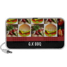 bbq cuisine personalized speakers