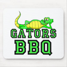 BBQ d'alligators Tapis De Souris