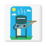 bbq gas grill magnets