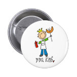 BBQ King Button