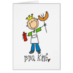 BBQ King Greeting Card