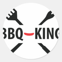 BBQ-King icon Stickers