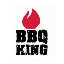 BBQ King postcards