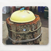 Bbq Logs Lids Mouse Pads