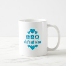 BBQ LOVE COFFEE MUG