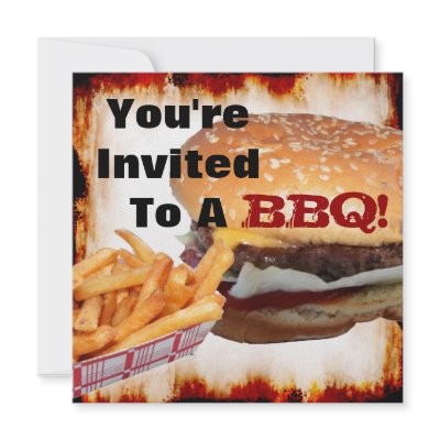 BBQ Party! Invitation by mvdesigns