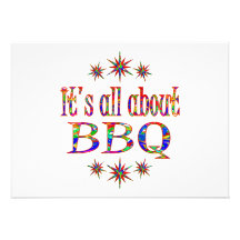 BBQ PERSONALIZED INVITATIONS