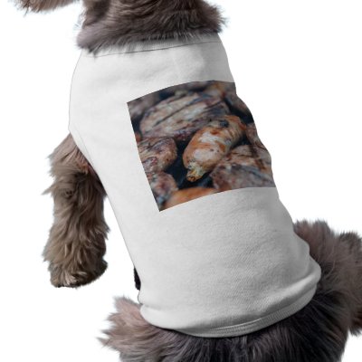 BBQ Sausages Dog Tee by VectorGraphics