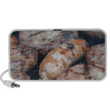 BBQ Sausages Notebook Speakers
