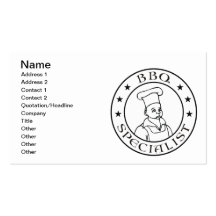 BBQ Specialist Business Cards