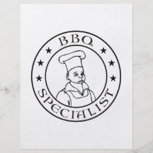 BBQ Specialist Custom Flyer