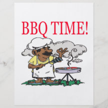 BBQ Time Custom Flyer