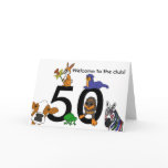 BC- Cute 50th Birthday Card