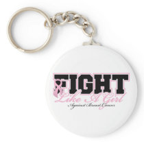 BC Fight Like A Girl 2 Key Chain