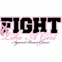 BC Fight Like A Girl 2 Photo Cutout