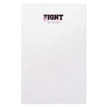 BC Fight Like A Girl 2 Stationery Design