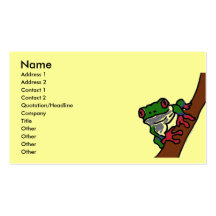 BC- frog business card..