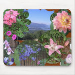 BC- Fun Floral Collage Mouse Pads