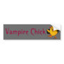 BC- Funny Vampire Chick Bumper Sticker