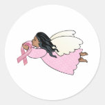 BCA angel Round Stickers