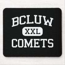 BCLUW - Comets - BCLUW High School - Conrad Iowa Mousepad