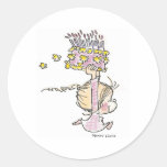 BD-001 Birthday Girl Running Stickers