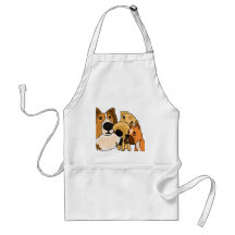BD- Funny Dogs Apron