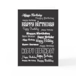 BDayBlack Cards