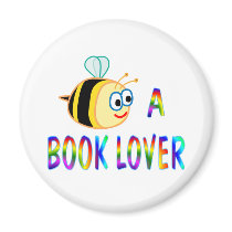 Be a Book Lover Refrigerator Magnets